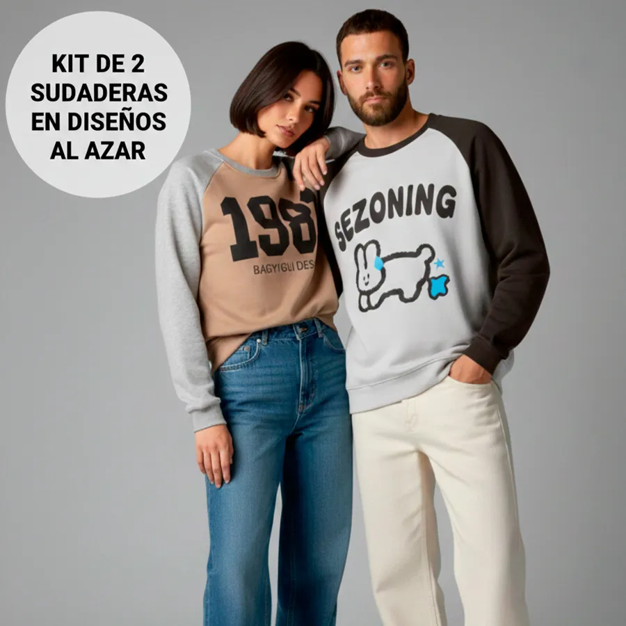 0755 KIT DE 2 SUDADERAS 8571